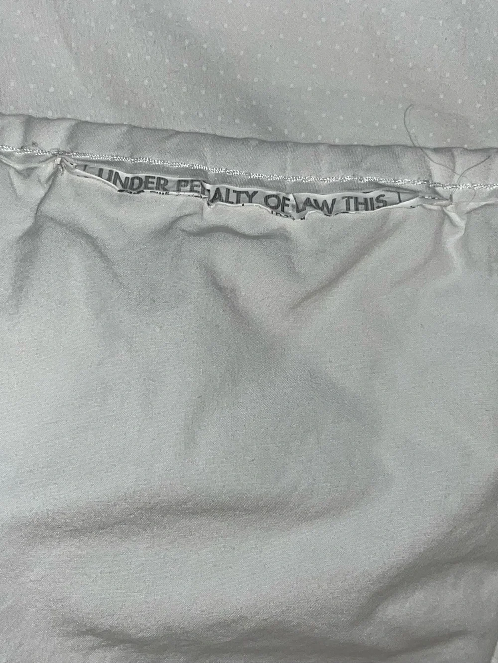 IKEA ~ White Comforter~ STJARNBRACKA~ Twin 80x58”
